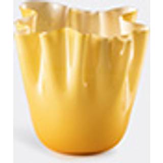Venini Vases - 'Fazzoletto Opalino' vase, L, amber in MULTICOLOUR Glass