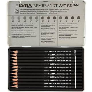 Lyra rembrandt art design hi-quality graphite pencils for artists 12 stk.