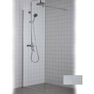 Milobad  brusevæg, 90 x 190 cm, klart glas