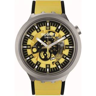 Swatch BOLDEN YELLOW Big Bold Yellow Dial Men's Watch SB07S109