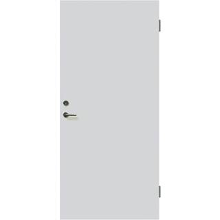 Glat Kompakt/Massiv dør tungt beslået Højre - Safco Doors, M10x21-H (92,5 x 204 cm)