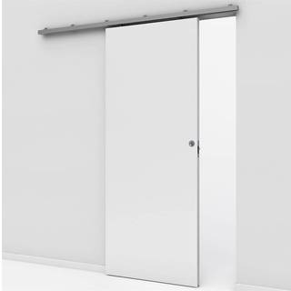 Glat kompakt / massiv skydedør ex. kappe - Safco Doors, M8x22 (72,5 x 214 cm)