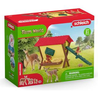 Schleich Farm World 42658 Fodre skovens dyr