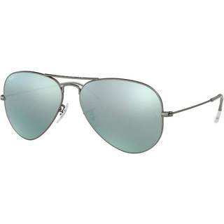 Ray - Ban Unisex RB3025 AVIATOR 029/30 Solbriller Metal Grå Sølv Pilot Normal