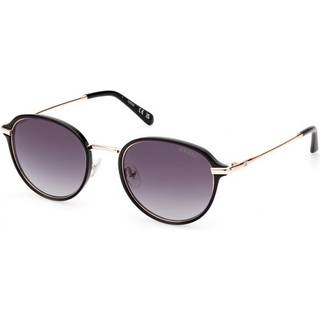 Guess Mand GU00068 01B Solbriller Injiceret Sort Røg Rund Normal Skygge