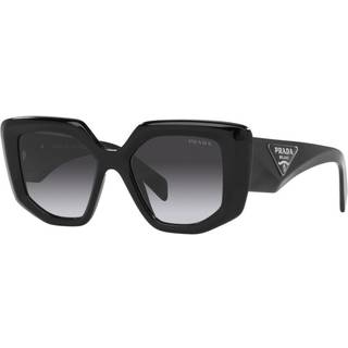 Prada PR 14ZSF Asian Fit 1AB09S 52 Solbriller Kvinder Black - Black - 52mm