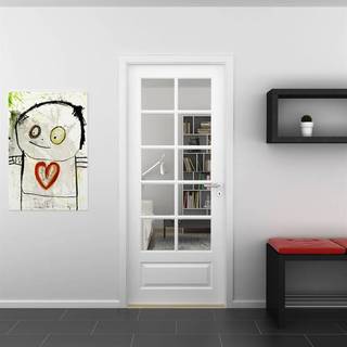 London Massiv Glasdør - Safco Doors, M8x20 (72,5 x 194 cm)