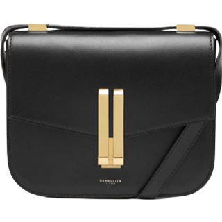 DeMellier Vancouver leather shoulder bag - black - One Size
