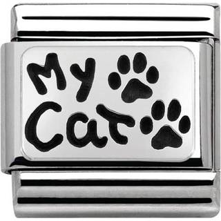 Nomination Classic - Composable Classic - My Cat - 330102/36 - silber