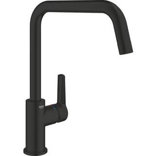Grohe Start køkkenarmatur etgrebs u-tud, sort 304702430