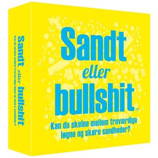 Sandt eller bullshit (På lager i varehus)