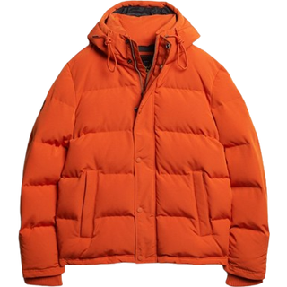 Superdry Superdry Orange Everest Hooded Puffer Jacket