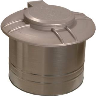 Doggie Dooley 3000 septiktank-stil affaldshåndteringssystem til kæledyr - galvaniseret tank, fodbetjent låg, til op til 4 små hunde