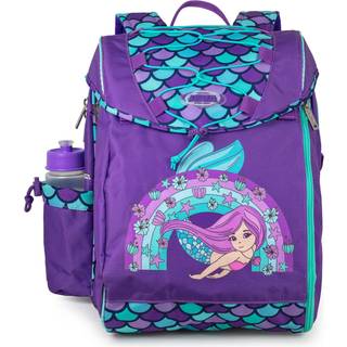 Jeva Intermediate stor skoletaske m/ termo (RAINBOW MERMAID (72))