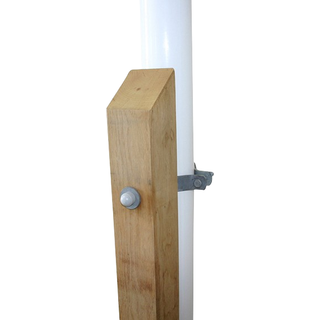 Massiv Egetræsstøtte 4-8 meter