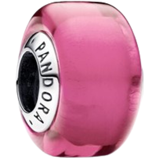 Pandora Charm - Murano Pink - 793107C00 - pink