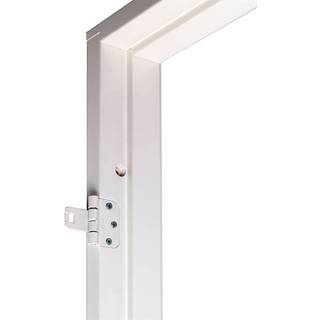 Hvid vendbar dørkarm, M8x20 - 128 mm