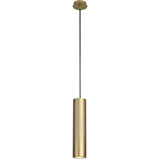 SLV Enola B pendellampe, messingfarvet, aluminium, Ø 6,7 cm