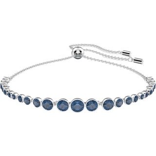 Imber Emily Armband, Gemischte Rundschliffe, Blau, Rhodiniert