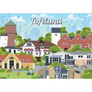 Danske byer: Toftlund, 1000 brikker