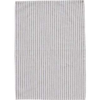 Lene Bjerre Olivia viskestykke smalle striber 50x70 cm Off White-Linen