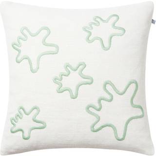 Chhatwal & Jonsson Krisha Pudebetræk 50x50 Cm - Pyntepuder & Betræk Hør Aqua - CC090152-23
