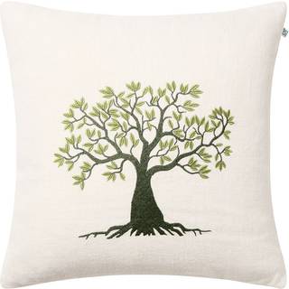 Chhatwal & Jonsson Baniyan Pudebetræk 50x50 Cm t / Cactus Green - Pyntepuder & Betræk Hør Grøn - CC590170-23