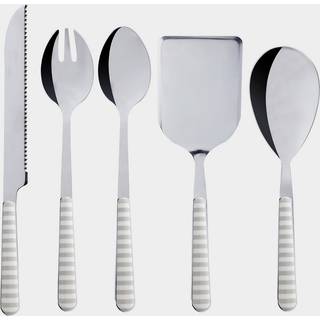 Serveringsbestik Marine Business Kitchen Bone, beige, 5 dele