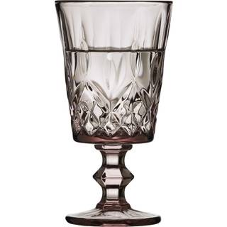 Lyngby Glas Sorrento vinglas 29 cl 4-pak Lyserød