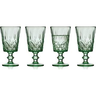 Sorrento Vinglas 29 cl 4 stk. Grøn