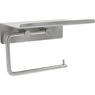 Beslag Design Base Toiletrulleholder Med Hylde - Toiletrulleholdere Stål Rustfrit stål - 60606-41