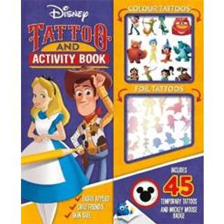 Disney Tattoo And Activity Book