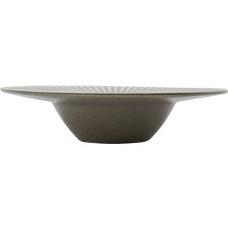 House Doctor Pleat pastatallerken Ø26 cm Grå-brun