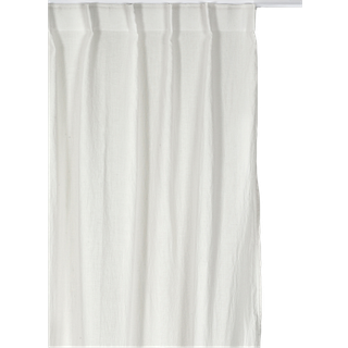 Himla Sunshine gardin med rynkebånd 140x250 cm Fog (beige)