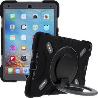 iPad 10.2" Pepkoo Swivel Spider Cover - Sort