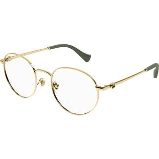 Gucci Kvinde GG1594O 002 Vista -rammer Metal Guld Transparent Rund