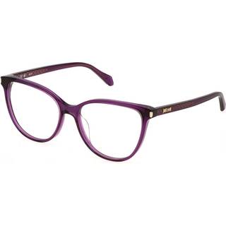Just Cavalli VJC052 06LA 55 Briller Kvinder Purple - Polished Transparent Purple - 55mm
