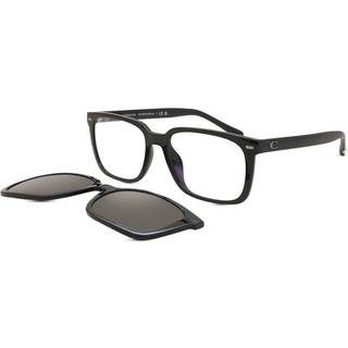 Coach HC8357U CK470 With Clip-On Asian Fit 500287 57 Briller Mænd Black - Black - 57mm