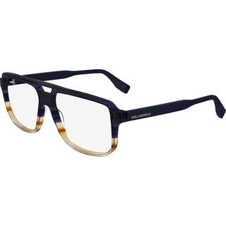 Karl Lagerfeld Mand KL6156 424 Optiske stel Acetat Blå Pilot Normal Normal