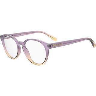 Moschino Love MOL626 789 52 Briller Kvinder Gul - Transparent Gradient Lilac Purple Yellow - 52mm