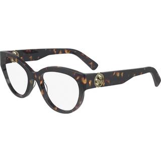 LONGCHAMP Kvinde LO2728 242 Optiske stel Acetat Havana Cat Eye Normal Normal