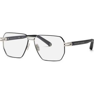 Philipp Plein VPP114M 0K07 58 Briller Kvinder Black - Palladium with Semi-Gloss Black Parts - 58mm