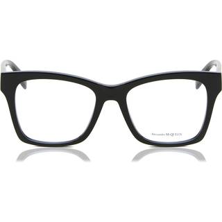 Alexander McQueen AM0388O 001 52 Briller Kvinder Black - Black - 52mm
