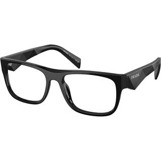 Prada PR 22ZVF Asian Fit 16K1O1 56 Briller Mænd Black - Black - 56mm