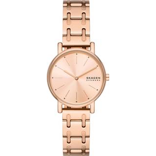 Skagen Signatur Lille Rose Gold Bracelet Rose Gold Dial Women’s Watch SKW3125