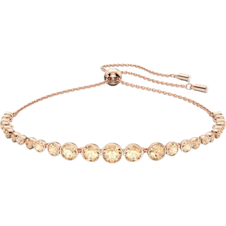 Imber Emily Armband, Gemischte Rundschliffe, Rosa, Roségold-Legierungsschicht