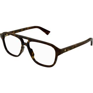 Bottega Veneta Mand Bottega Veneta BV1294O 002 Optiske stel Acetat Havana Transparent Pilot