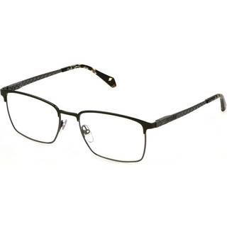Just Cavalli VJC058 0E80 55 Briller Kvinder Grøn - Polished Bakelite Black With Green Parts - 55mm