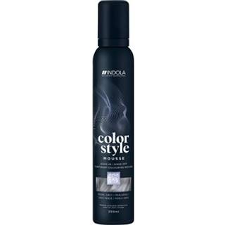 INDOLA Semi-permanent hårfarve Color Style Mousse Perlegrå 200 ml (635,00 kr / 1 l) - 200 ml