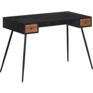 skrivebord 117x56,5x75 cm massivt genbrugstræ